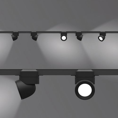 Светильник на рейке LED - SISTEMA U - Martinelli Luce Spa - круглый / из алюминия / из метакрилата