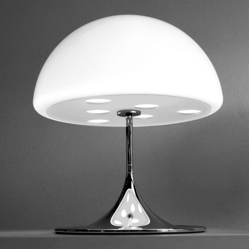 Настольная лампа - MICO  - Martinelli Luce Spa - из окрашенного металла / из метакрилата / уникальный дизайн