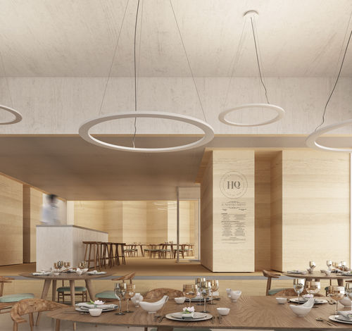 Подвесной светильник - CIRCULAR SLIM - Martinelli Luce Spa - LED / круглый / IP20