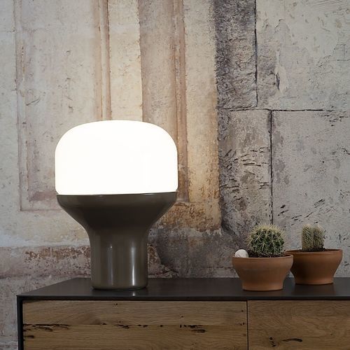 Настольная лампа - 828 delux - Martinelli Luce Spa - из алюминия / из дутого стекла / из опалового стекла