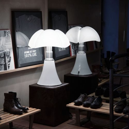 Настольная лампа - PIPISTRELLO LED  - Martinelli Luce Spa - из стали / из крашеного алюминия / из метакрилата
