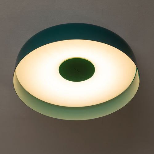 Современный потолочный светильник - PAPAVERO - Martinelli Luce Spa - круглый / из крашеного алюминия / из метакрилата