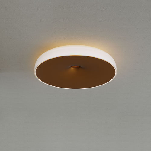 Современный потолочный светильник - CHET-B - Martinelli Luce Spa - круглый / из стекла / из алюминия