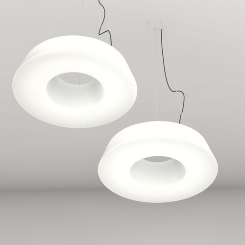 Подвесная лампа - CIRCULAR POL  - Martinelli Luce Spa - из стали / из полиэтилена / уникальный дизайн