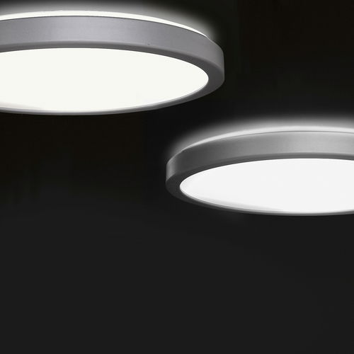 Современный потолочный светильник - LUNA  - Martinelli Luce Spa - круглый / из алюминия / LED