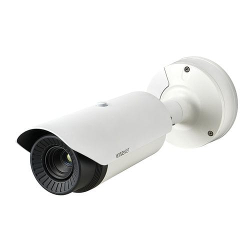 Термографическая камера IP - TNO-4040T - Hanwha Techwin - фиксированная / горизонтальный цилиндрический резервуар / видимая