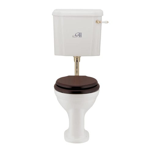 Напольный унитаз - 2005/2006 - GENTRY HOME - из фарфора / с ручкой / с низким сливным бачком