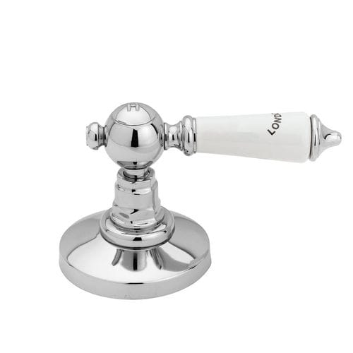 Запорный кран для душа - 8370/8371 SERIES - GENTRY HOME - из хромированного металла / для ванной комнаты / 1 отверстие