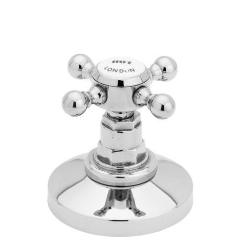Запорный кран для душа - 8070-C/8071 SERIES - GENTRY HOME - из хромированного металла / для ванной комнаты / 1 отверстие