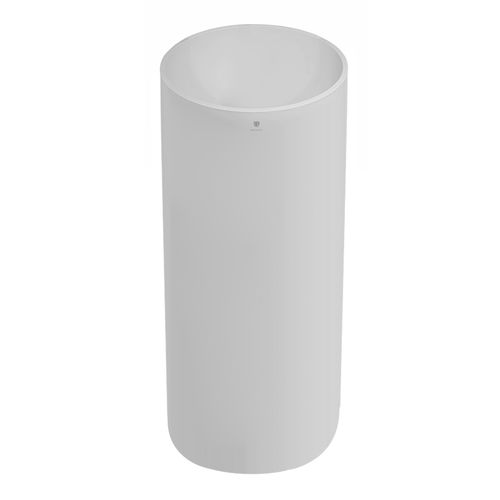 Напольная раковина - FU92CO035 - GUGLIELMI - из Corian® / круглая / современная