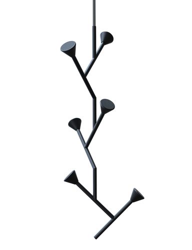 Потолочная вешалка для верхней одежды - LIFE 5 LIGHT - INSILVIS - минималистский дизайн / из металла