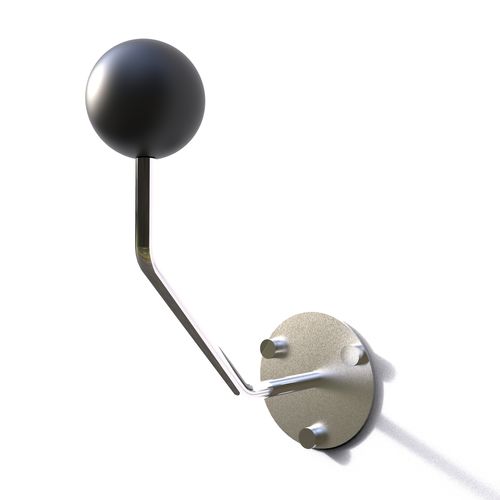 Подставка для шлема из нержавеющей стали - SPHERICAL 2 - INSILVIS - из термопластика / настенная