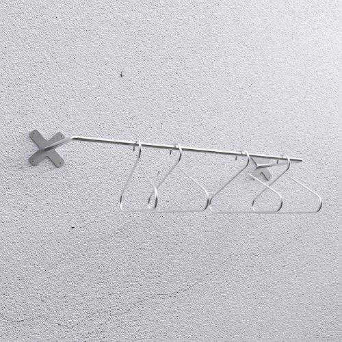 Настенная вешалка для плечиков - X-TREME 1 - INSILVIS