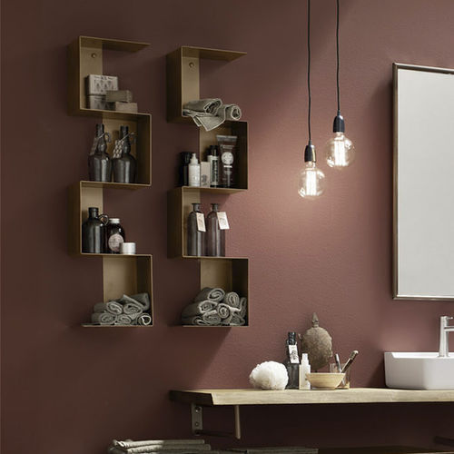 Настенный стеллаж - DECOR & VINTAGE - ARDECO - современный / из дерева / для ванной комнаты