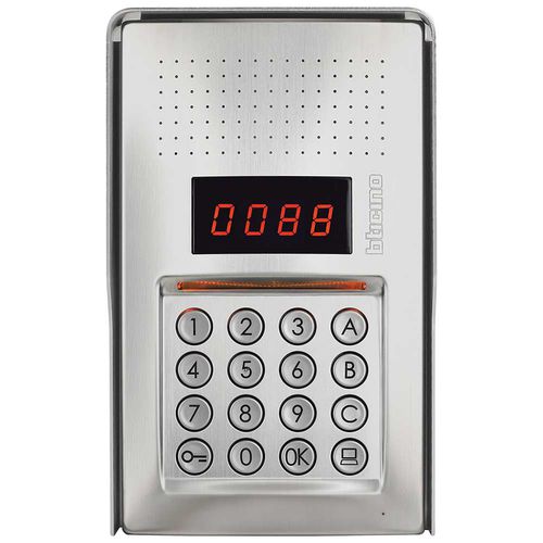 Дверная станция из нержавеющей стали - 343100 - Bticino - встраиваемая / для наружного применения / без камеры