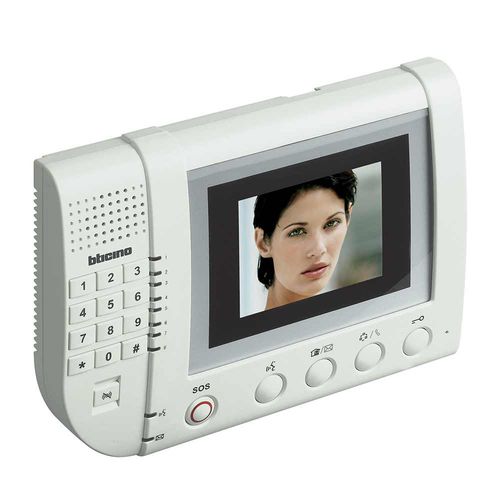 Белый видеотелефон - 321011 - Bticino - встраиваемый / для интерьера / с цветным экраном