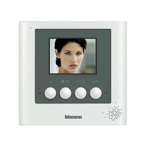 Белый видеотелефон - 321060 - Bticino - встраиваемый / для интерьера / с цветным экраном