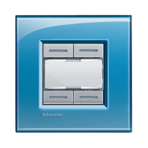 Переключатель нажимная кнопка - LT4680KNX - Bticino - автоматический / встраиваемый / четверной