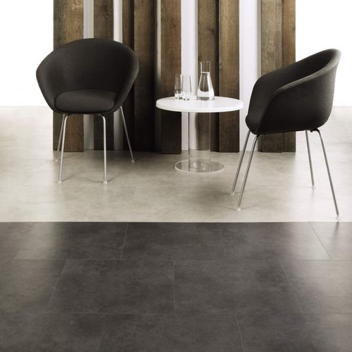 Виниловое напольное покрытие - SPACIA : CERAMIC FLINT - Amtico International - для интерьера / для домашнего использования / для профессионального использования