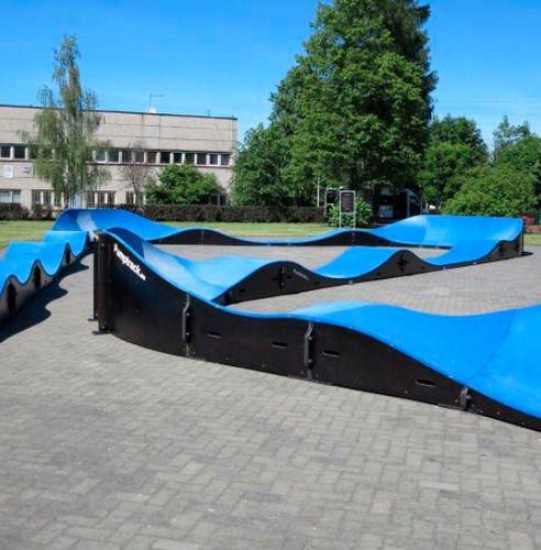 Модульный памп-трек - PAWŁOWICE - Techramps - для серфинг-парка