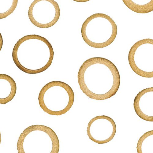 Декоративная панель для внутренней компоновки - BAMBOO RINGS - Lumicor - из бамбука / из полимера / гладкая