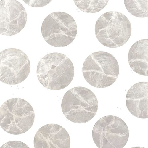 Декоративная панель для внутренней компоновки - PEARL ROUND CAPIZ  - Lumicor - из полимера / гладкая / прозрачная