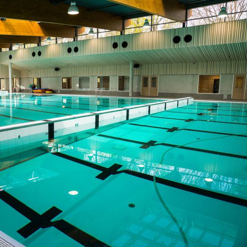 Поворотная мобильная перегородка для бассейна - VARIOPOOL B.V.