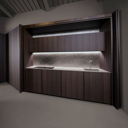 Современная кухня - inca - minotti cucine - из дерева / из мрамора / островного типа