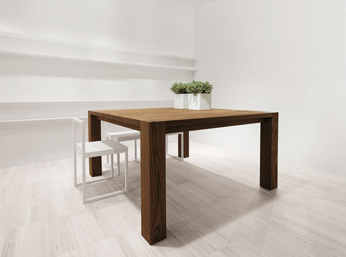 Современная кухня - 012 - MK CUCINE - из Corian® / островного типа / без ручки
