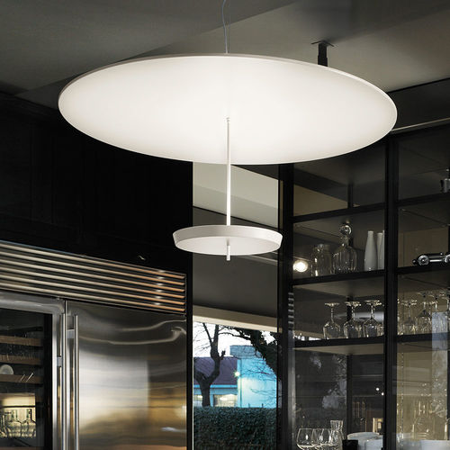 Современный потолочный светильник - OMBRELLA - modo luce - круглый / из металла / LED