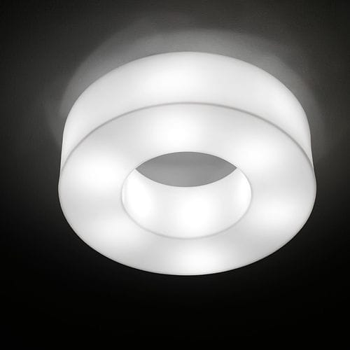 Современный потолочный светильник - ATOLLO - modo luce - круглый / из полиэтилена / LED