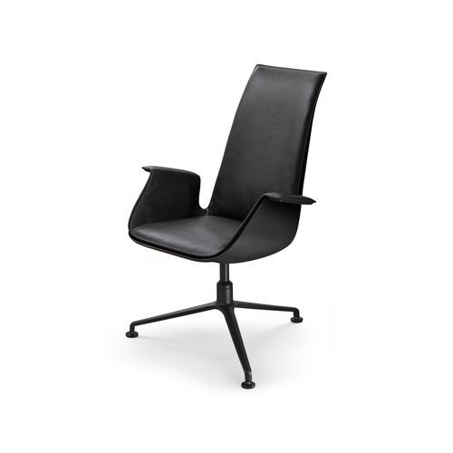 Современное директорское кресло - FK Chair - Walter Knoll - из кожи / из стекловолокна / из полиамида
