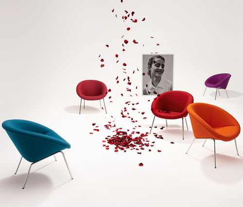 Современное кресло - 369  - Walter Knoll - из ткани