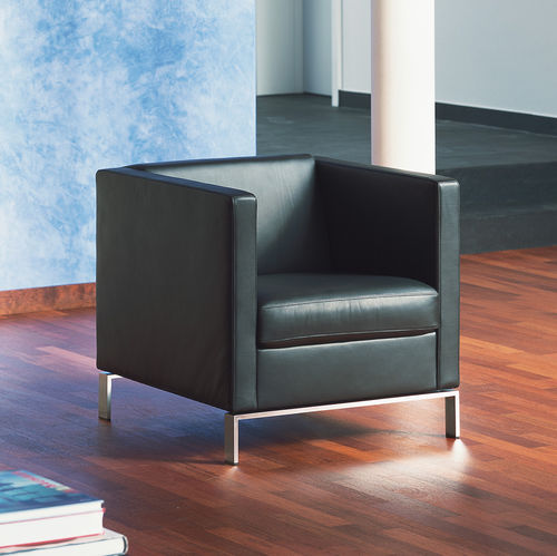 Современное кресло - FOSTER 501 - Walter Knoll - из кожи