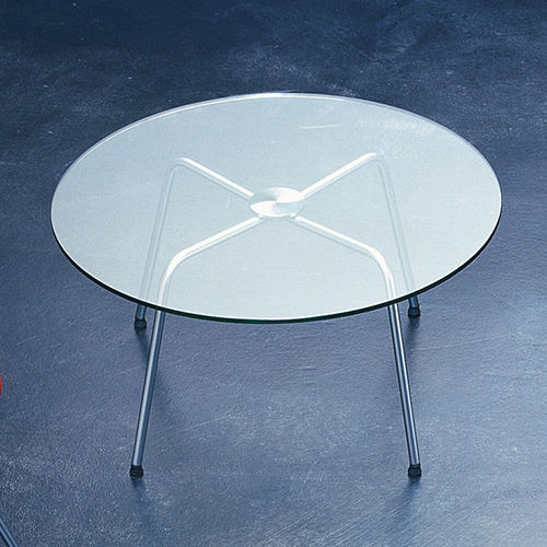 Современный журнальный столик - 369  - Walter Knoll - из металла / круглый / для бытового использования