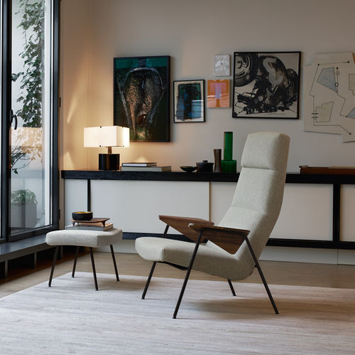 Современное кресло - VOTTELER - Walter Knoll - из ткани / из стали