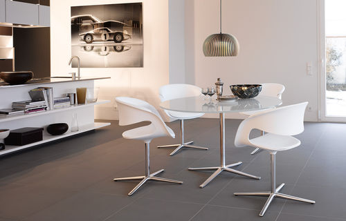 Современный cтул - LOX - Walter Knoll - для интерьера / из ткани / из кожи