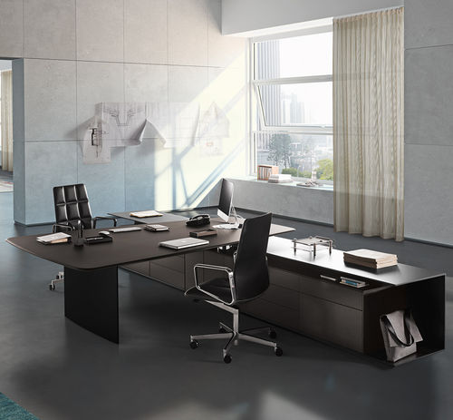 Директорский рабочий стол - KEYPIECE - Walter Knoll - современный / из дерева / для профессионального использования