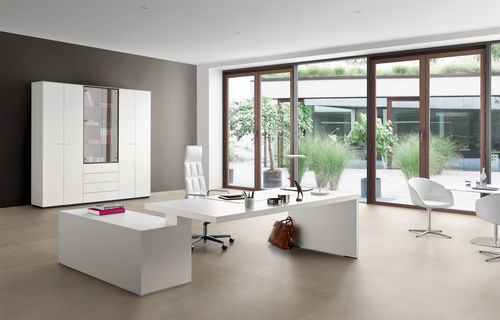 Высокий шкаф для папок - Walter Knoll - из дерева / классический