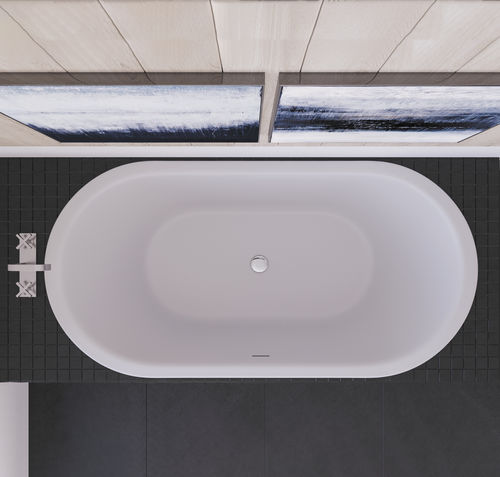 Овальная ванна - CONRAD 1800 - Dado Creations Pty (LTD) - встраиваемая / для жилых зданий / из Solid Surface