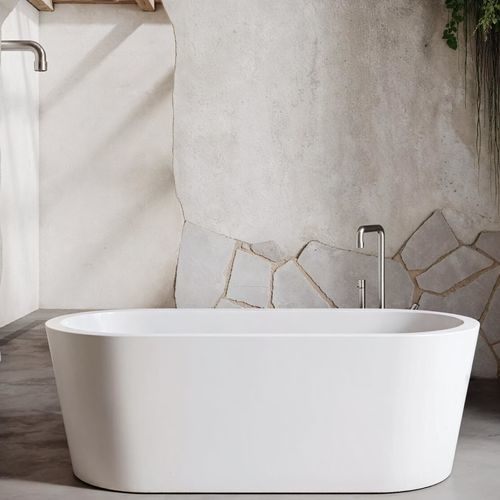 Овальная ванна - PERTH - Dado Creations Pty (LTD) - островная / из Solid Surface / из минерального сплава