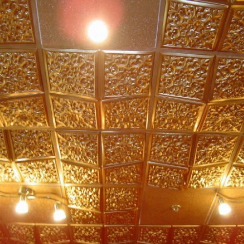 Подвесной потолок из ПВХ - 109 - DECORAIDS DECORATING SOLUTIONS PVT LTD. - из плит / огнестойкий / влагостойкий