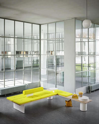 Модульная банкетка - GALLERIA - Tacchini - современная / из ткани / для общественного пользования