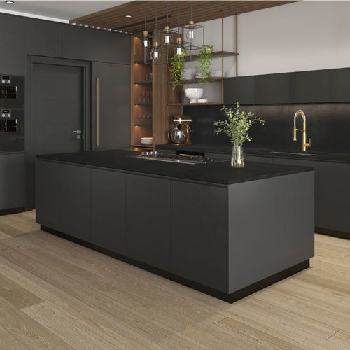 Рабочая поверхность из натурального камня - GRAPHITE - Artesia S.r.l - из графита / для кухни / черная