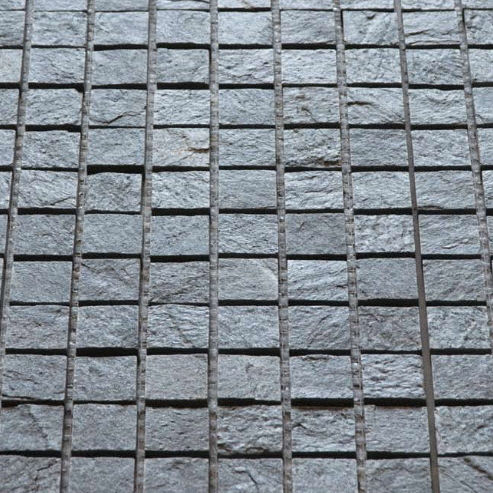 Мозаика из шифера - SILVER GREY - Artesia S.r.l - текстурированная / для интерьера / для наружного применения