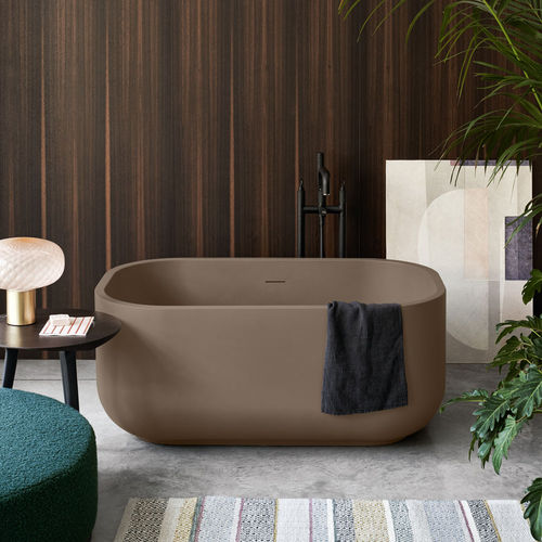 Овальная ванна - ARCADIA - DAFNE - ARENARIA - Ceramica Cielo - островная / из Solid Surface / современная