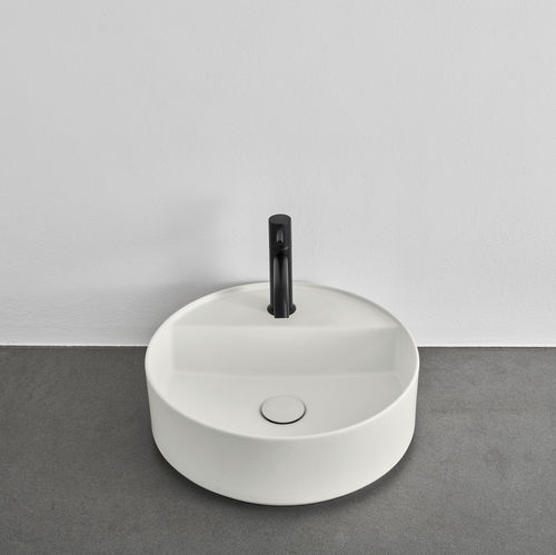 Настольная раковина - SHUI COMFORT - TALCO - Ceramica Cielo - из керамики / круглая / 1 отверстие