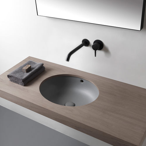 Раковина под рабочей поверхностью - ENJOY - BRINA - Ceramica Cielo - из керамики / овальная / без отверстия
