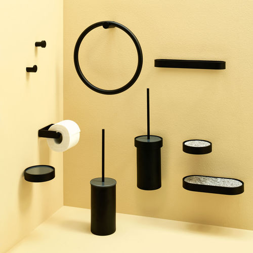 Современный крючок - ACCESSORI - MATT BLACK - Ceramica Cielo - из металла / индивидуальный / для ванной комнаты