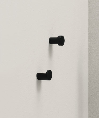 Современный крючок - ACCESSORI - MATT BLACK - Ceramica Cielo - из металла / индивидуальный / для ванной комнаты